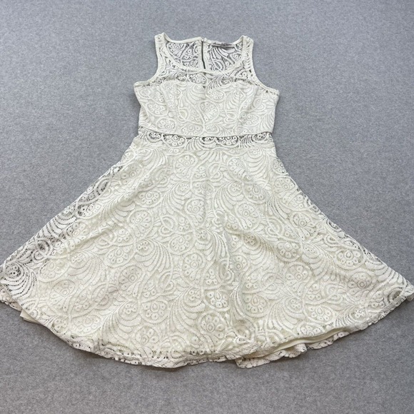 American Rag Lace Dress Juniors Size XS Ivory - Picture 1 of 9